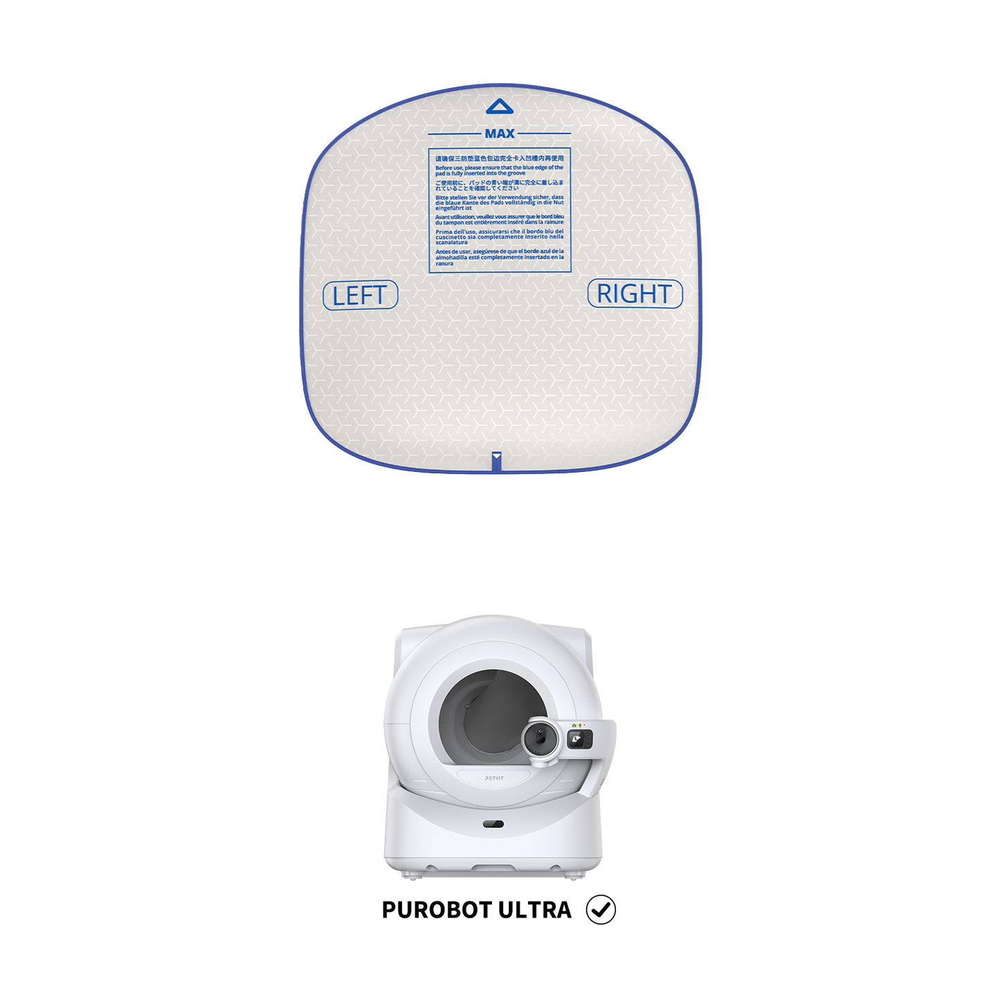 High Performance Cat Litter Pad Ultra (Only for Purobot Ultra)
