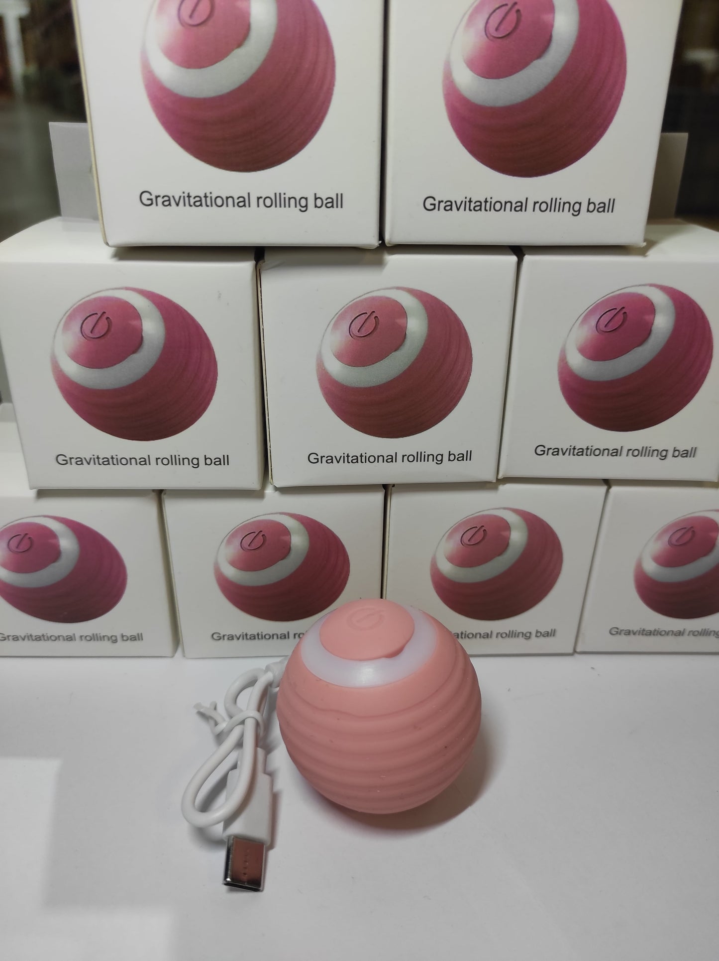Bola de Juguete Interactivo para Gatos Rosa - additional image 7