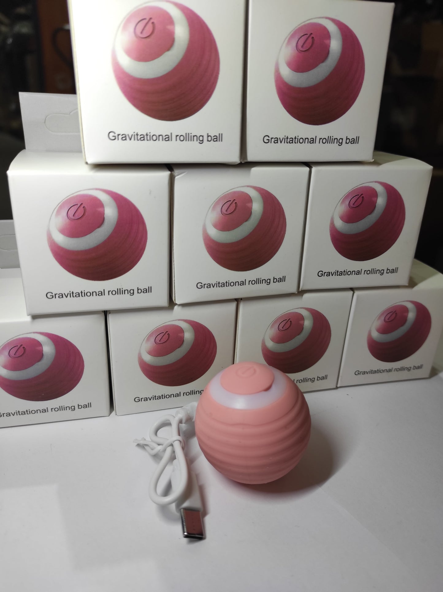 Bola de Juguete Interactivo para Gatos Rosa - additional image 10