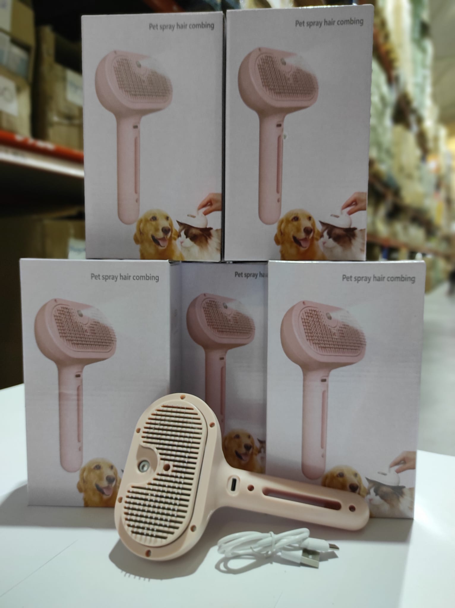 Cepillo de Vapor para Mascotas Rosa - additional image 4