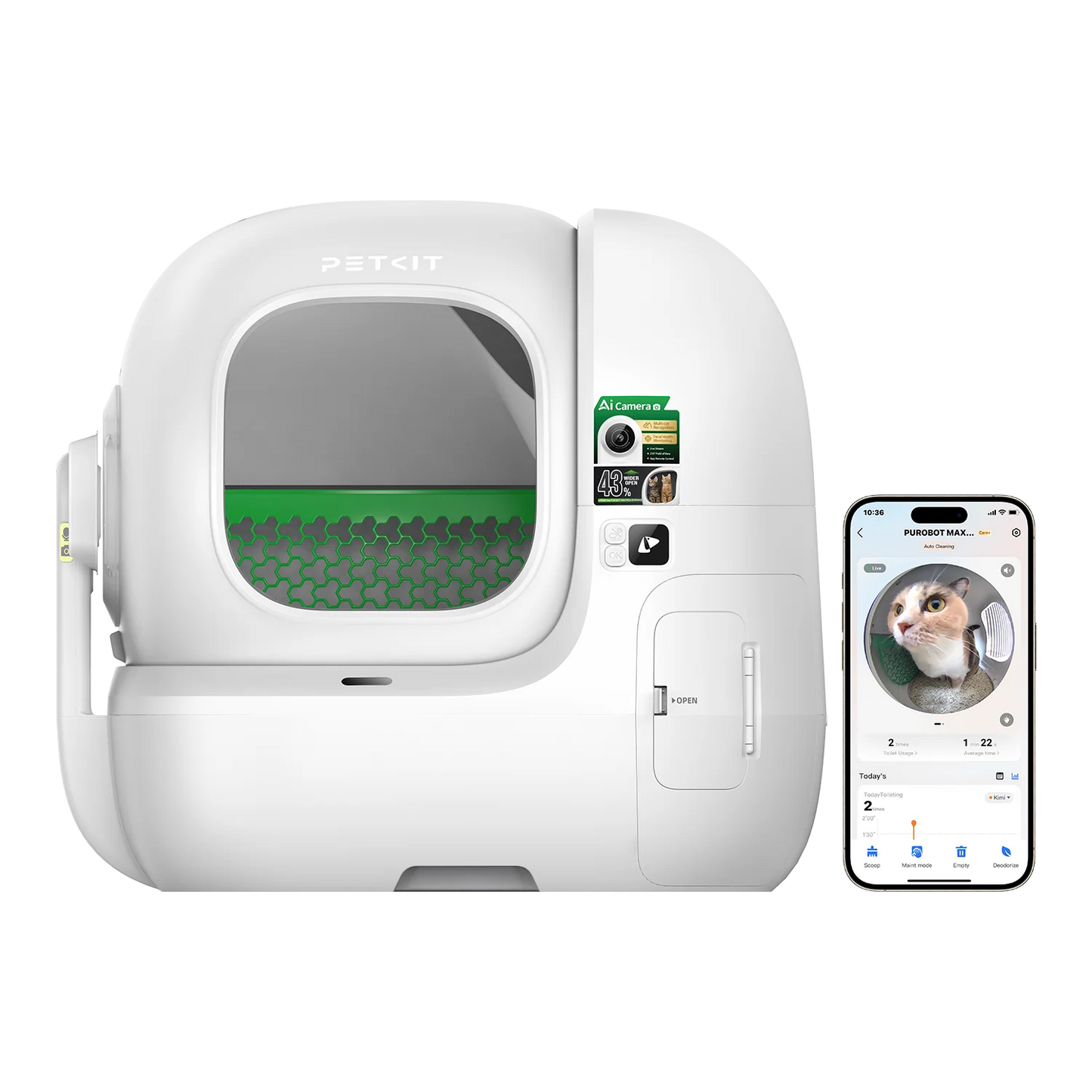 Purobot Max Pro 2 Automatic Cat Litter Box